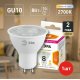 Лампа светодиодная Эра GU10 8W 2700K LED Lense MR16-8W-827-GU10 Б0054941