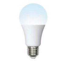 Лампа светодиодная (UL-00002372) Uniel E27 10W 4000K матовая LED-A60-10W/NW/E27/FR/MB PLM11WH