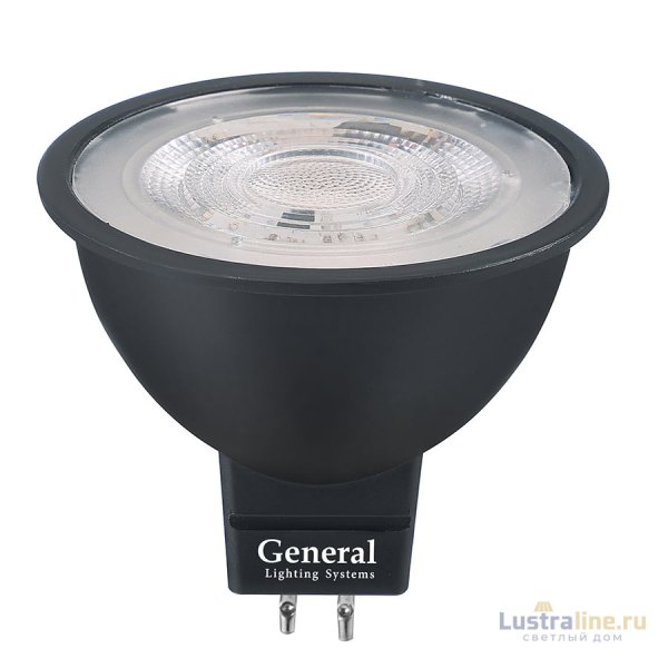 Светодиодная лампа General GLDEN-MR16-DIF-7-230-GU5.3-2700 662117 Светодиодная лампа General GLDEN-MR16-DIF-7-230-GU5.3-2700 662117