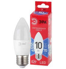 Лампа светодиодная Эра E27 10W 6500K LED B35-10W-865-E27 R Б0045338