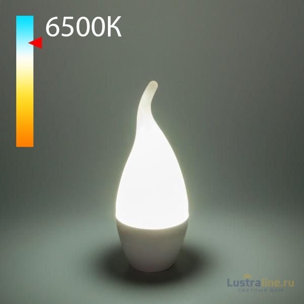 Лампа светодиодная Elektrostandard E14 8W 6500K матовая 4690389152290 Лампа светодиодная Elektrostandard E14 8W 6500K матовая 4690389152290