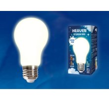 Лампа светодиодная Uniel LED-A60-9W/3000K/E27/FR GLH01WH UL-00004841