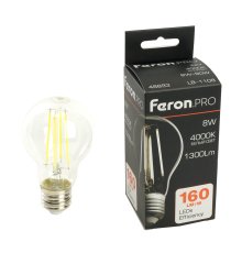 Светодиодная лампа Feron LB-1108 E27 8W 4000K 48893