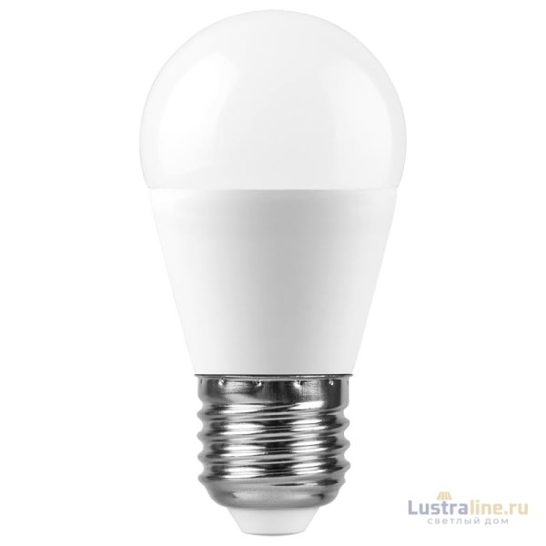 Лампа светодиодная Feron E27 15W 6400K груша матовая SBG4515 55214