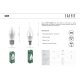Лампа светодиодная Saffit SBC3709 Свеча E27 9W 4000K 55129