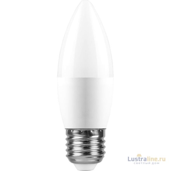 Лампа светодиодная Feron LB-970 Свеча E27 13W 6400K 38112