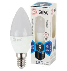 Лампа светодиодная Эра E14 9W 4000K LED B35-9W-840-E14 Б0027970