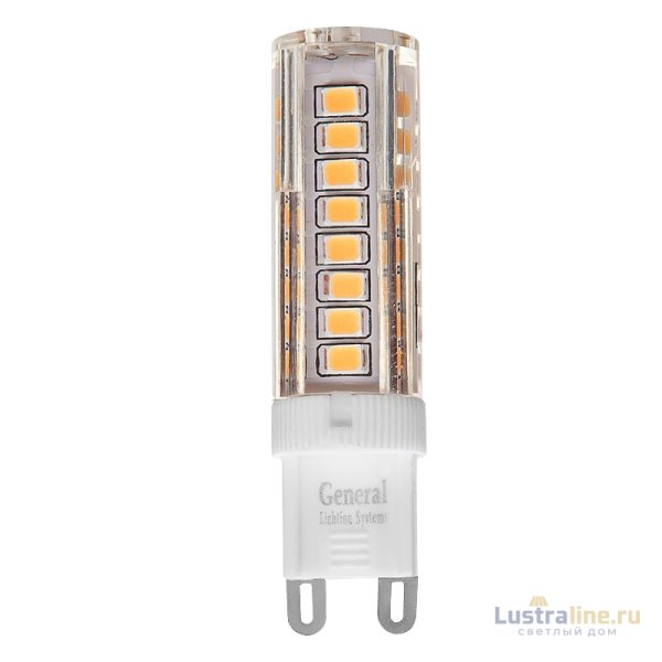 Светодиодная лампа General GLDEN-G9-10-P-220-6500 661448 Светодиодная лампа General GLDEN-G9-10-P-220-6500 661448