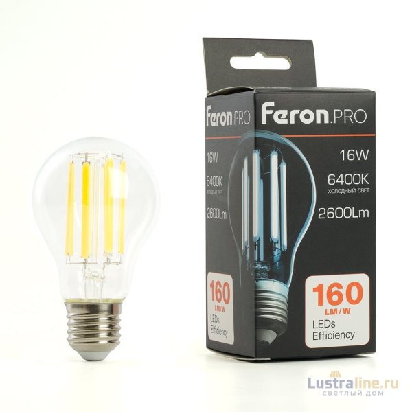 Светодиодная лампа Feron LB-1116 E27 16W 6400K 51237 Светодиодная лампа Feron LB-1116 E27 16W 6400K 51237