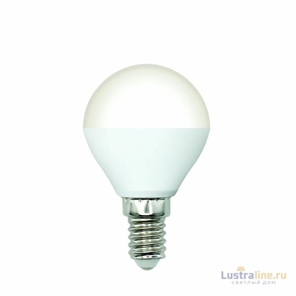 Лампа светодиодная Volpe Optima LED-G45-6W/3000K/E14/FR/SLS UL-00008814