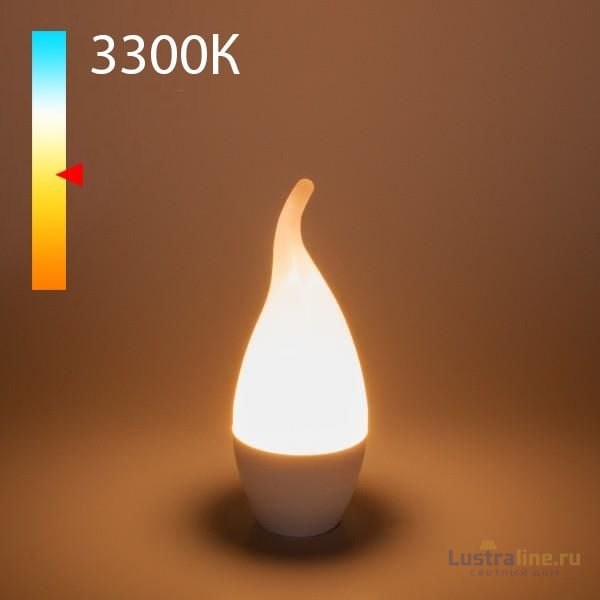 Лампа светодиодная Elektrostandard E14 8W 3300K матовая 4690389152276 Лампа светодиодная Elektrostandard E14 8W 3300K матовая 4690389152276