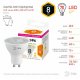 Лампа светодиодная Эра GU10 8W 2700K LED Lense MR16-8W-827-GU10 Б0054941