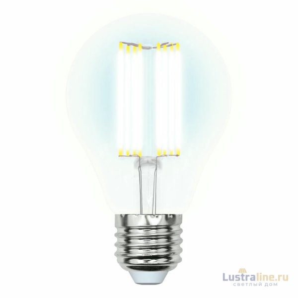 Лампа светодиодная (UL-00005898) Uniel E27 23W прозрачная LED-A70-23W/4000K/E27/CL PLS02WH