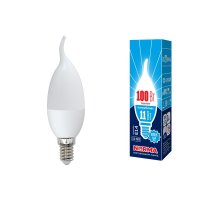 Лампа светодиодная (UL-00003816) Volpe E14 11W 4000K матовая LED-CW37-11W/NW/E14/FR/NR
