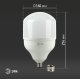 Лампа светодиодная Эра E40 65W 6500K LED POWER T160-65W-6500-E27/E40 Б0027924