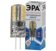 Лампа светодиодная Эра G4 2,5W 4000K LED JC-2,5W-12V-840-G4 Б0033192