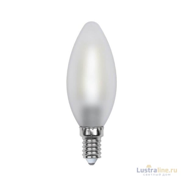 Лампа светодиодная филаментная (UL-00000305) Uniel E14 6W 3000K матовая LED-C35-6W/WW/E14/FR PLS02WH Лампа светодиодная филаментная (UL-00000305) Uniel E14 6W 3000K матовая LED-C35-6W/WW/E14/FR PLS02WH