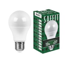 Лампа светодиодная Saffit SBA6012 шар E27 12W 6400K 55009