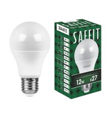 Лампа светодиодная Saffit SBA6012 шар E27 12W 6400K 55009