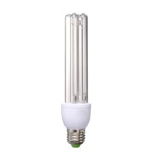 Лампа ультрафиолетовая бактерицидная (UL-00007271) Uniel E27 25W прозрачная ESL-PLD-25/UVCB/E27/CL
