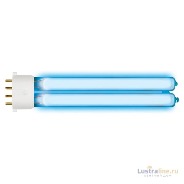 Лампа ультрафиолетовая бактерицидная (UL-00004683) Uniel 2G7 9W прозрачная ESL-PL-9/UVCB/2G7/CL