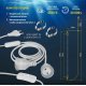 Фитолампа для растений светодиодная Эра G13 15W 6500K FITO-15W-Ra90-Т8-AQUA Б0057418
