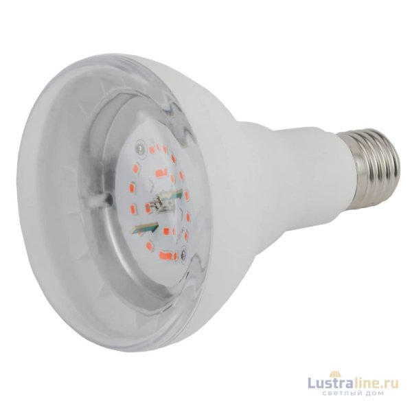 Фитолампа для растений светодиодная ЭРА E27 16W 1310K FITO-16W-RB-E27-K Б0039072