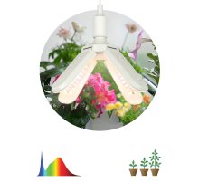 Фитолампа светодиодная для растений Эра FITO-36W-Rа90-E27-FOLD 3800K Б0061430