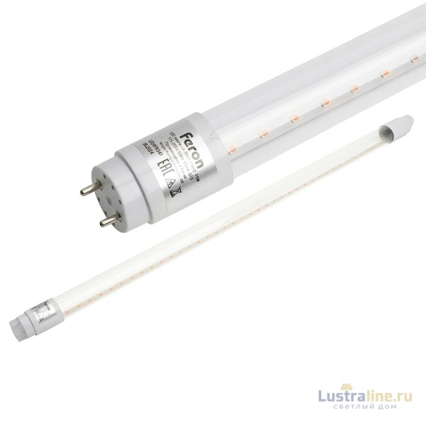 Лампа светодиодная для растений Feron LB-7063 G13 11W красно-синий 51662