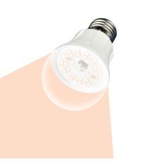Лампа светодиодная для растений (UL-00001820) Uniel E27 10W прозрачная LED-A60-10W/SPFR/E27/CL PLP01WH