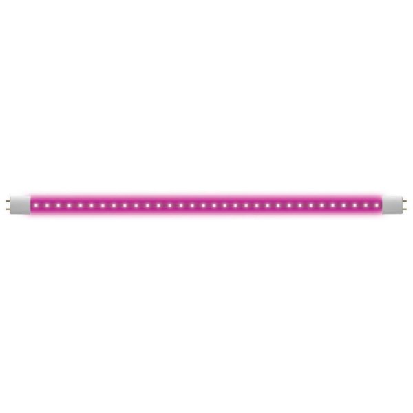Лампа светодиодная для растений (UL-00006697) Uniel G13 9W прозрачная LED-T8-9W/SPSB/G13/CL PLP30WH