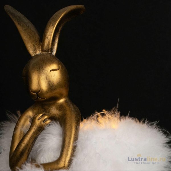 Настольная лампа Loft IT Lapine 10315/A White fluff Настольная лампа Loft IT Lapine 10315/A White fluff