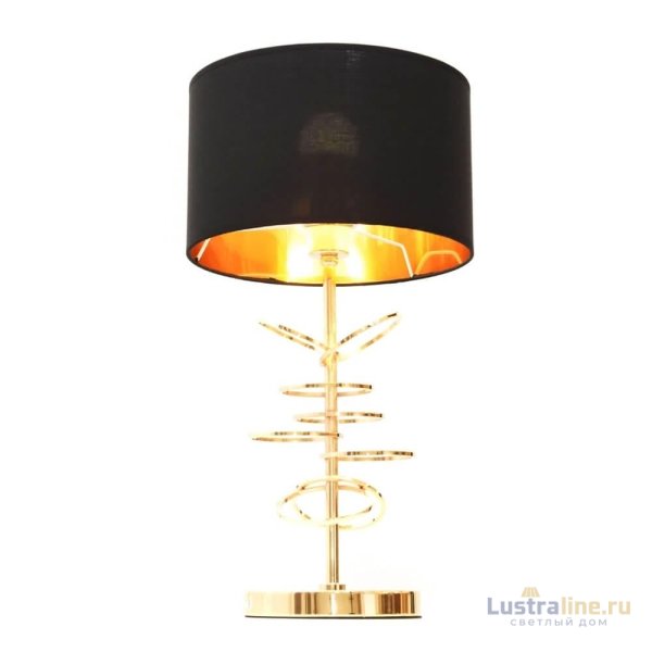 Настольная лампа Lumina Deco Milari LDT 5530 F.GD+BK Настольная лампа Lumina Deco Milari LDT 5530 F.GD+BK