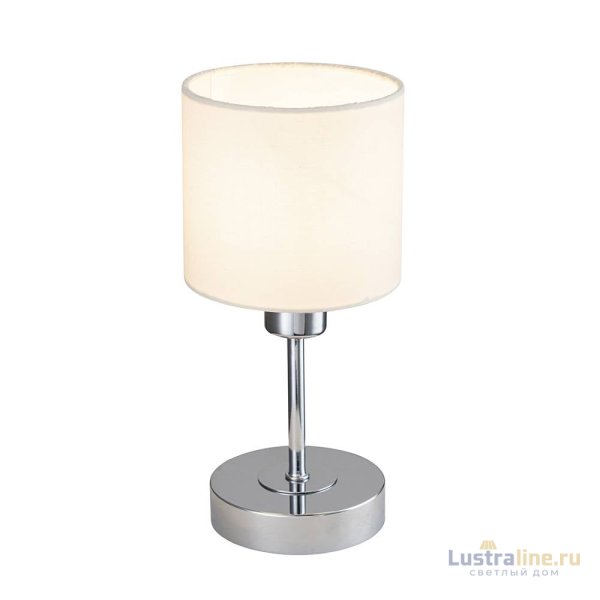 Настольная лампа Escada Denver 1109/1 Chrome/Beige