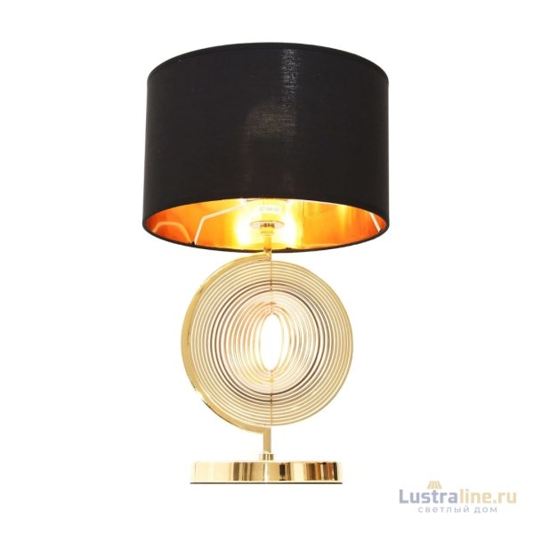 Настольная лампа Lumina Deco Fabi LDT 5532 F.GD+BK