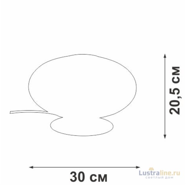Настольная лампа Vitaluce V2888-8/1L