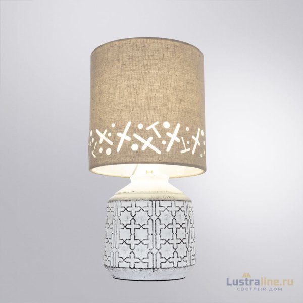 Настольная лампа Arte Lamp Bunda A4007LT-1WH Настольная лампа Arte Lamp Bunda A4007LT-1WH