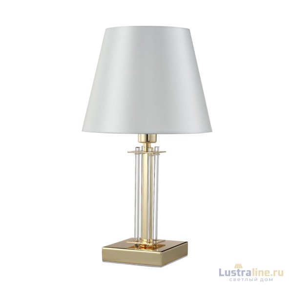 Настольная лампа Crystal Lux Nicolas NICOLAS LG1 GOLD/WHITE