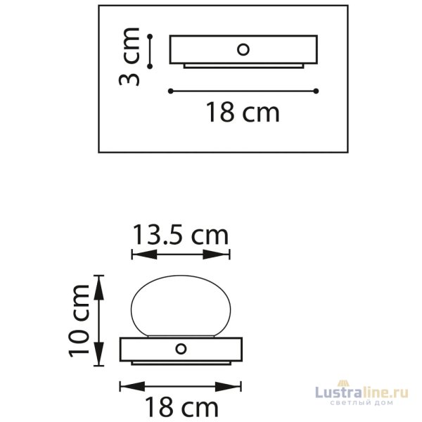 Настольная лампа Lightstar Alfa 745933