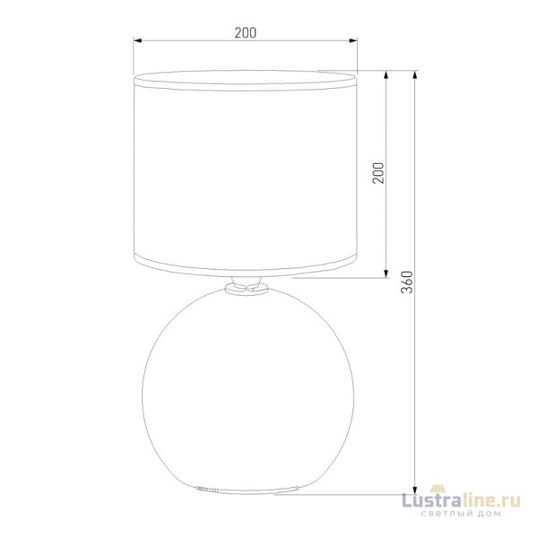 Настольная лампа TK Lighting 5068 Palla