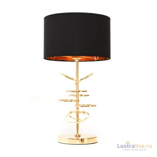 Настольная лампа Lumina Deco Milari LDT 5530 F.GD+BK Настольная лампа Lumina Deco Milari LDT 5530 F.GD+BK