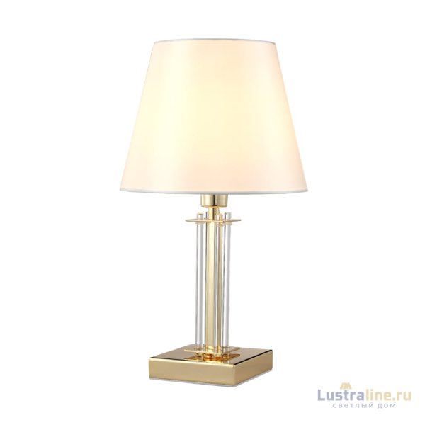 Настольная лампа Crystal Lux Nicolas NICOLAS LG1 GOLD/WHITE