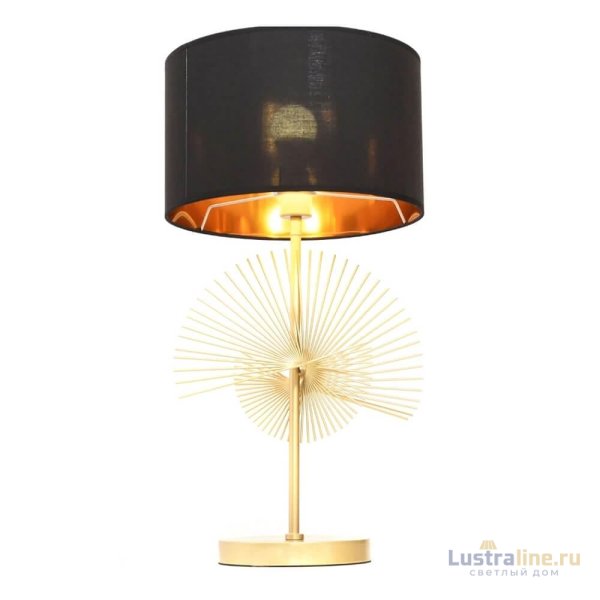 Настольная лампа Lumina Deco Fonti LDT 5534 GD+BK Настольная лампа Lumina Deco Fonti LDT 5534 GD+BK