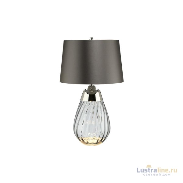 Настольная лампа Elstead Lighting Lena small LENA-TL-S-SMOKE Настольная лампа Elstead Lighting Lena small LENA-TL-S-SMOKE