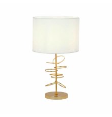 Настольная лампа Lumina Deco Molari LDT 5530 F.GD+WT