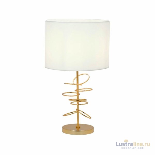 Настольная лампа Lumina Deco Molari LDT 5530 F.GD+WT Настольная лампа Lumina Deco Molari LDT 5530 F.GD+WT