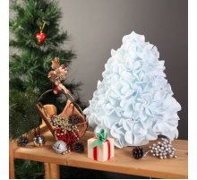 Настольная лампа Uniel ULW-R07 T/WHITE+GREEN/150C/A Ель голубая UL-00009405