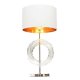 Настольная лампа Lumina Deco Fabi LDT 5531 CHR+WT