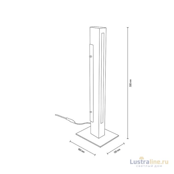 Настольная лампа Deko-Light MADERA 346044