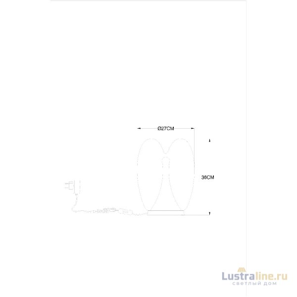 Настольная лампа Divinare Campo 5875/07 TL-15 Настольная лампа Divinare Campo 5875/07 TL-15